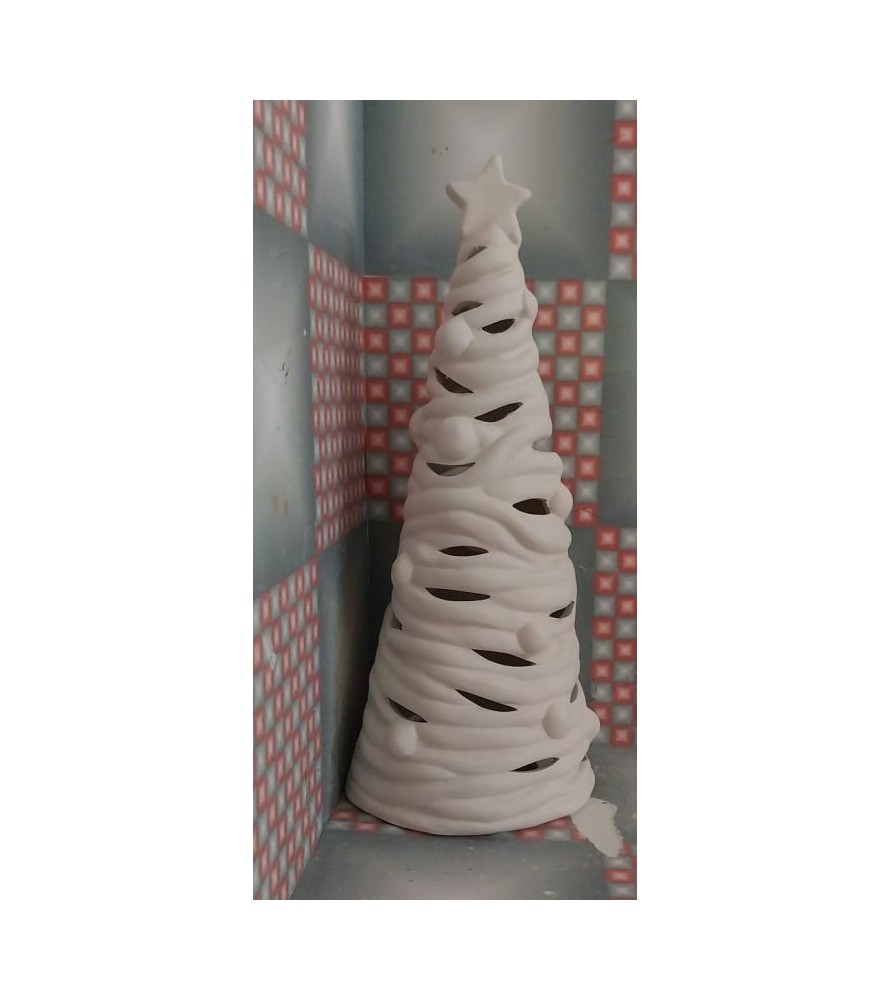 Coil Christmas Tree Lantern