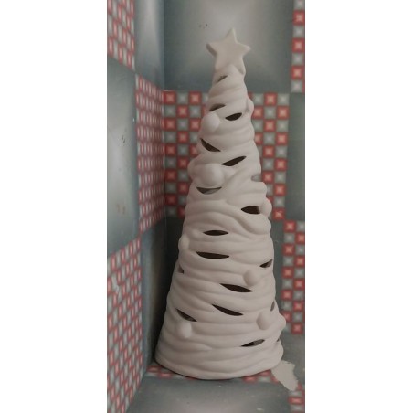 Coil Christmas Tree Lantern